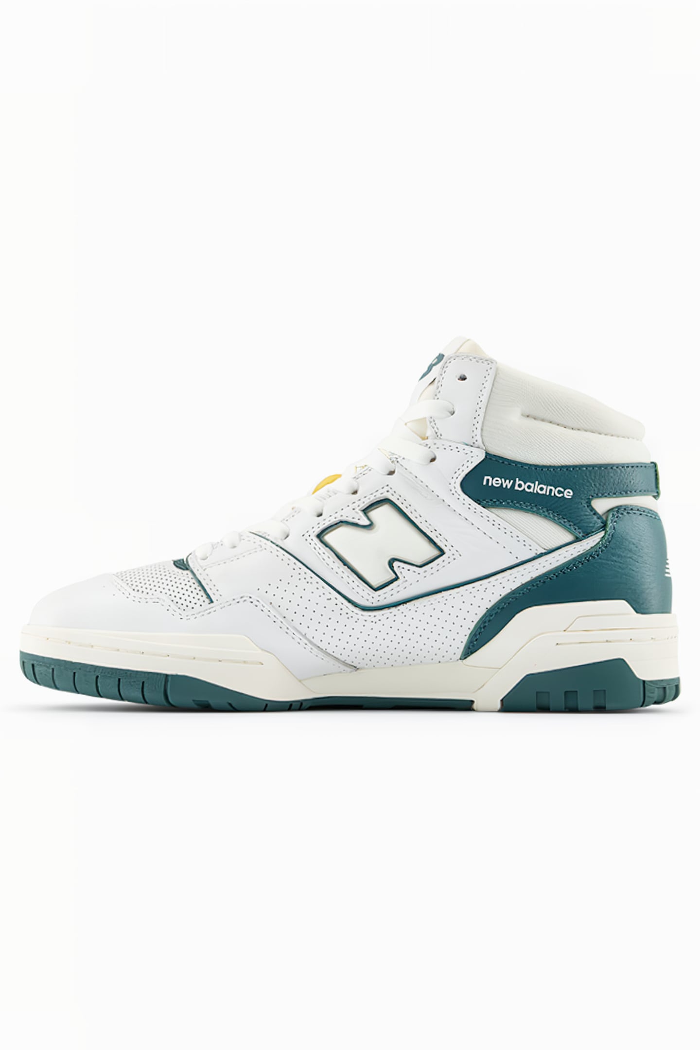 BB650RGR SNEAKERS IN WHITE & GREEN 7