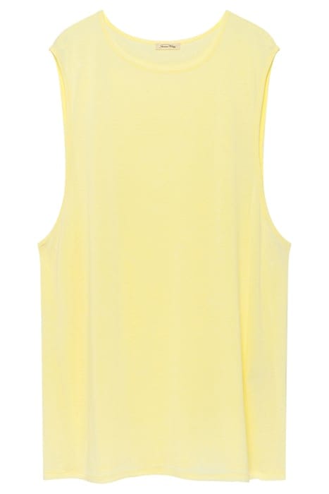 ROUND COLLAR MID-LENGTH TANK TOP CITRONNADE VINTAGE 4