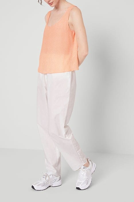 SHORT TOP WITHOUT SLEEVES U COLLAR DOUCETTE 3