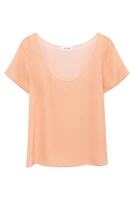 SHORT TOP WITH SHORT SLEEVES U COLLAR DOUCETTE 4