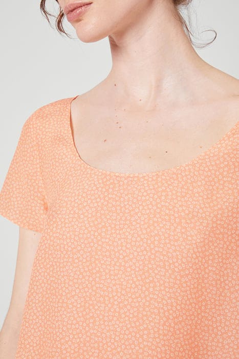 SHORT TOP WITH SHORT SLEEVES U COLLAR DOUCETTE 5