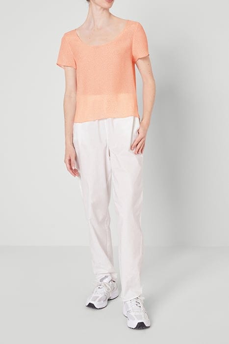 SHORT TOP WITH SHORT SLEEVES U COLLAR DOUCETTE 3