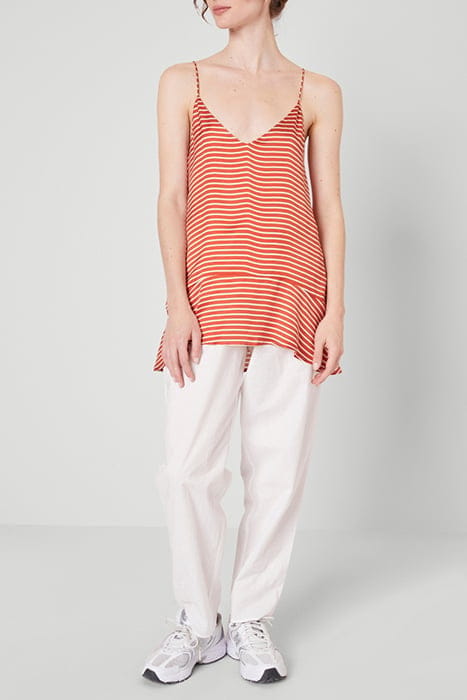 V COLLAR PRINTED TOP CABANON 3
