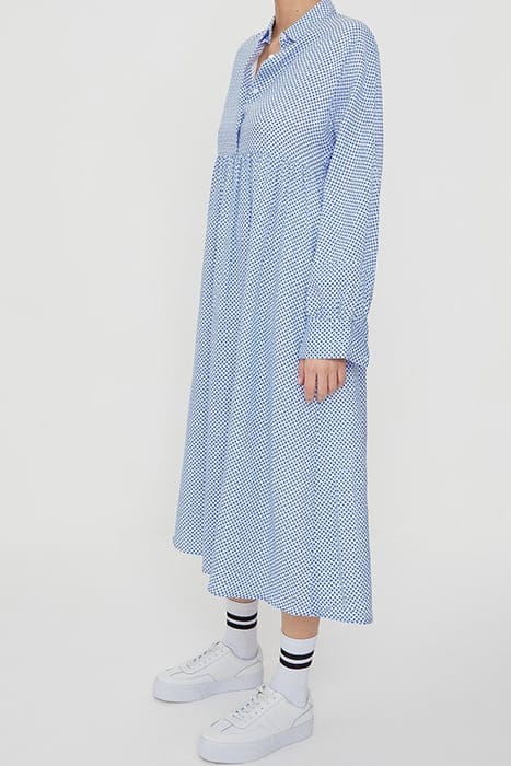 LS SHIRT COLLAR DRESS LAUSA PRINT 3