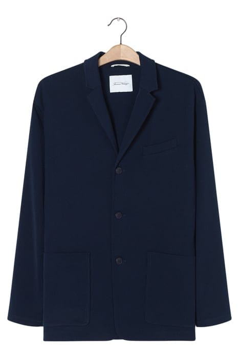 STRAIGHT MID-LENGTH BLAZER NAVY 3