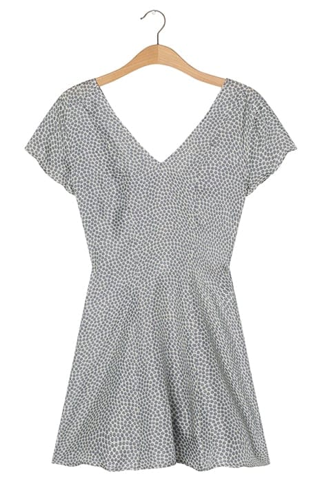 SHORT PRINTED A-LINE DRESS ODETTE 3