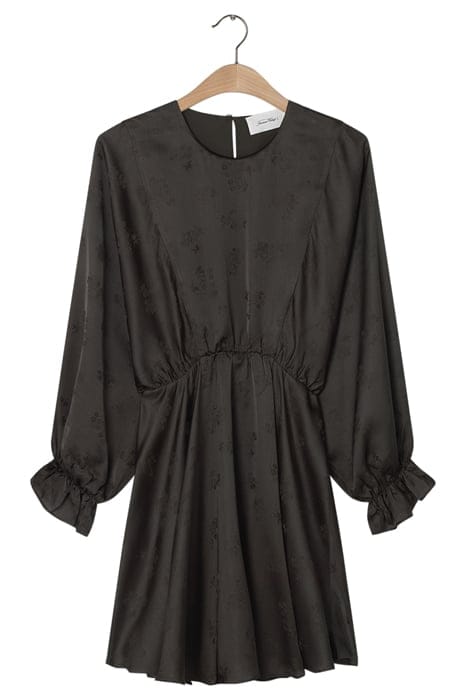 LS ROUND COLLAR SHORT A DRESS CARBONE 3