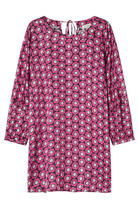 LS SHORT A SHAPE BOAT COLLAR DRESS SYLVIE 4