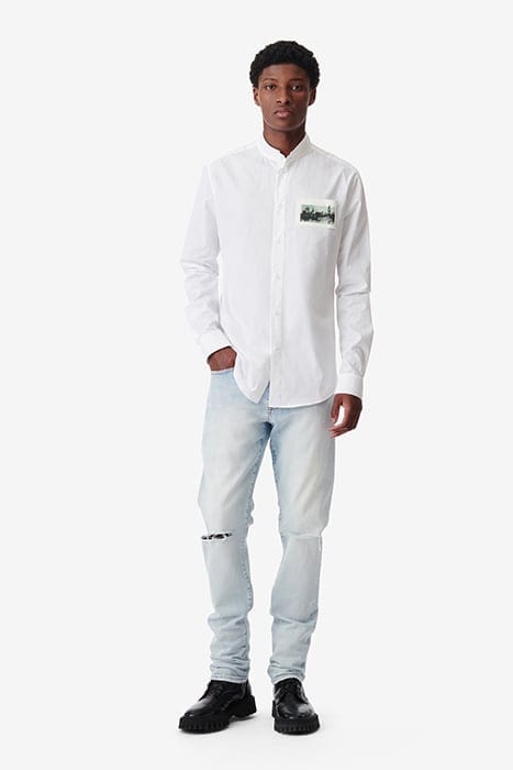 RONAN CASUAL SHIRT IN WHITE 2
