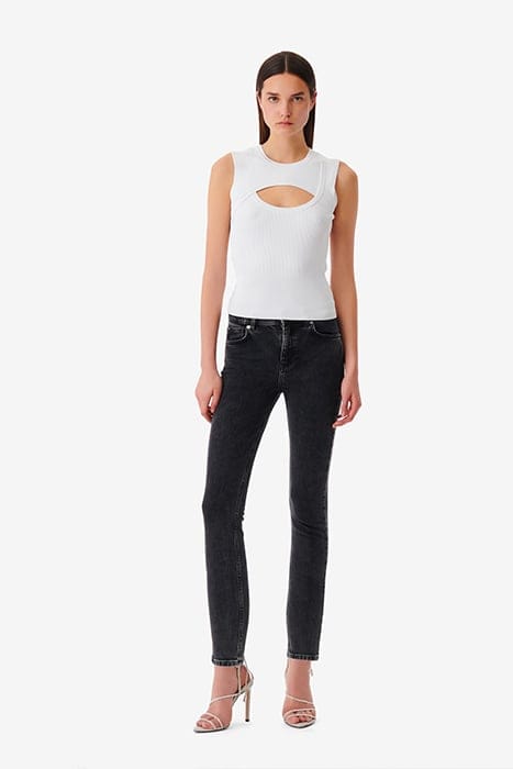 GALLOWAY SKINNY IN SMOKE GREY 1