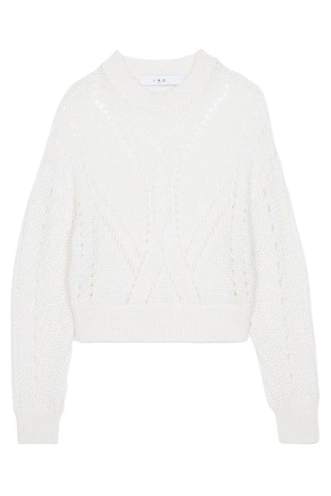 TEODORA KNITTED SWEATER IN ECRU 4