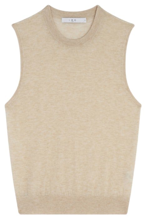 LUCILLA KNITTED SWEATER IN LIGHT BEIGE 4