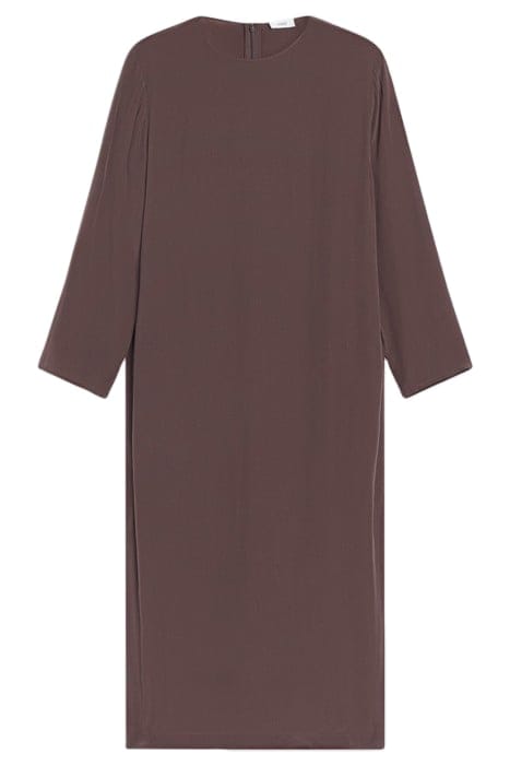 SLIT DRESS DRESSES BURGUNDY 3