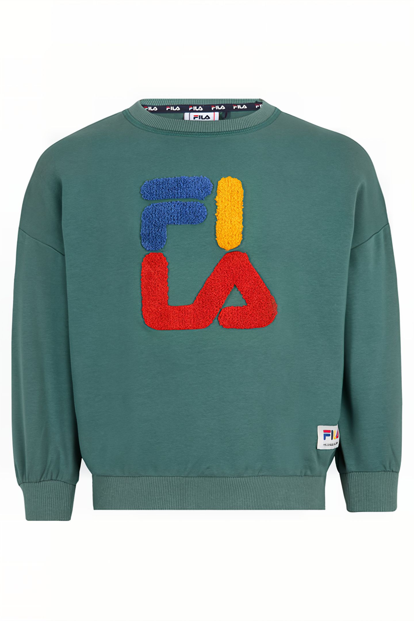 TIMMENDORF OVERSIZED CREW NECK BLUE SPRUCE 1