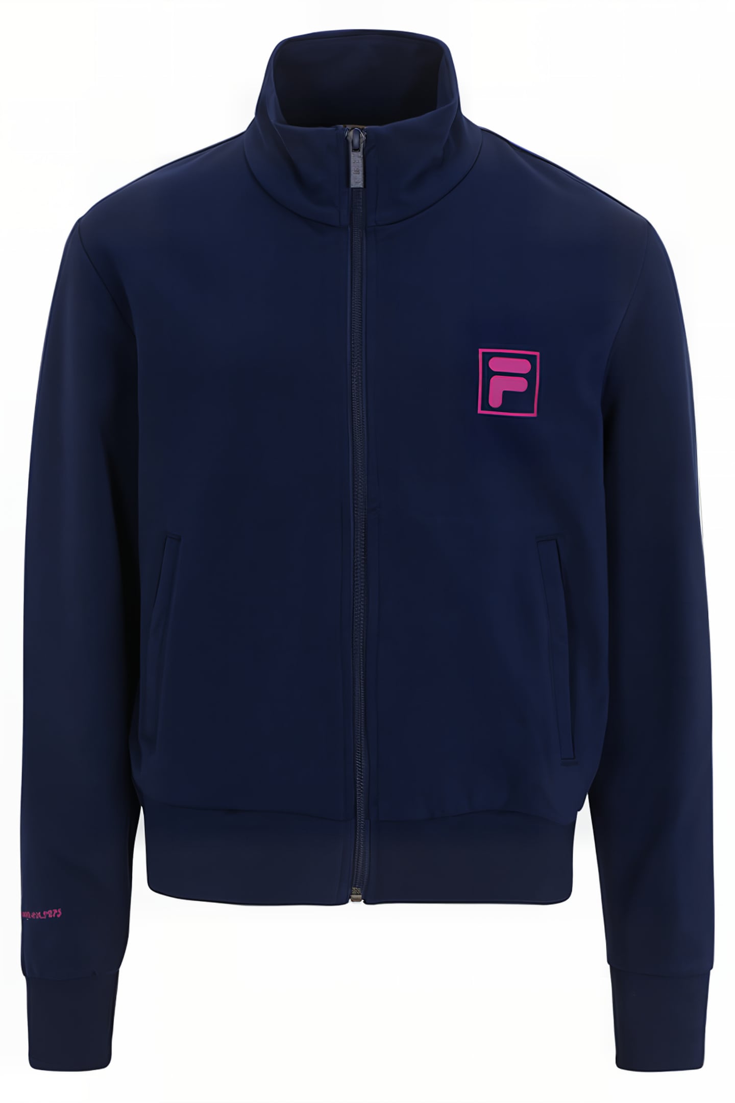 BLEISTADT CROPPED TRACK JACKET MEDIEVAL BLUE 1
