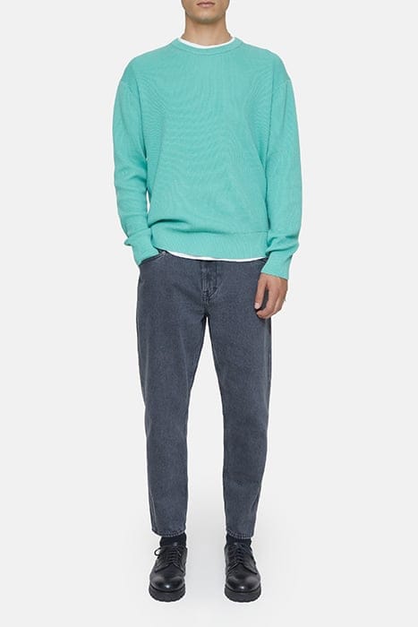 CREWNECK KNITS GLAZED GREEN 3