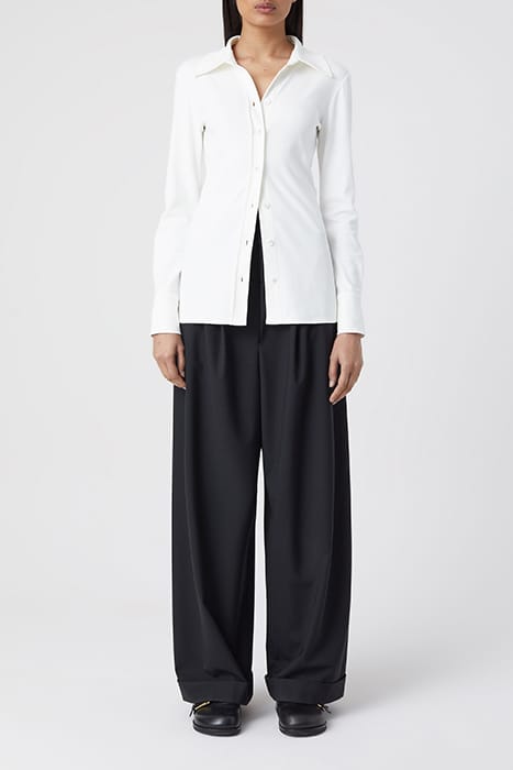 WAISTED BLOUSE SHIRTS & BLOUSES IVORY 3
