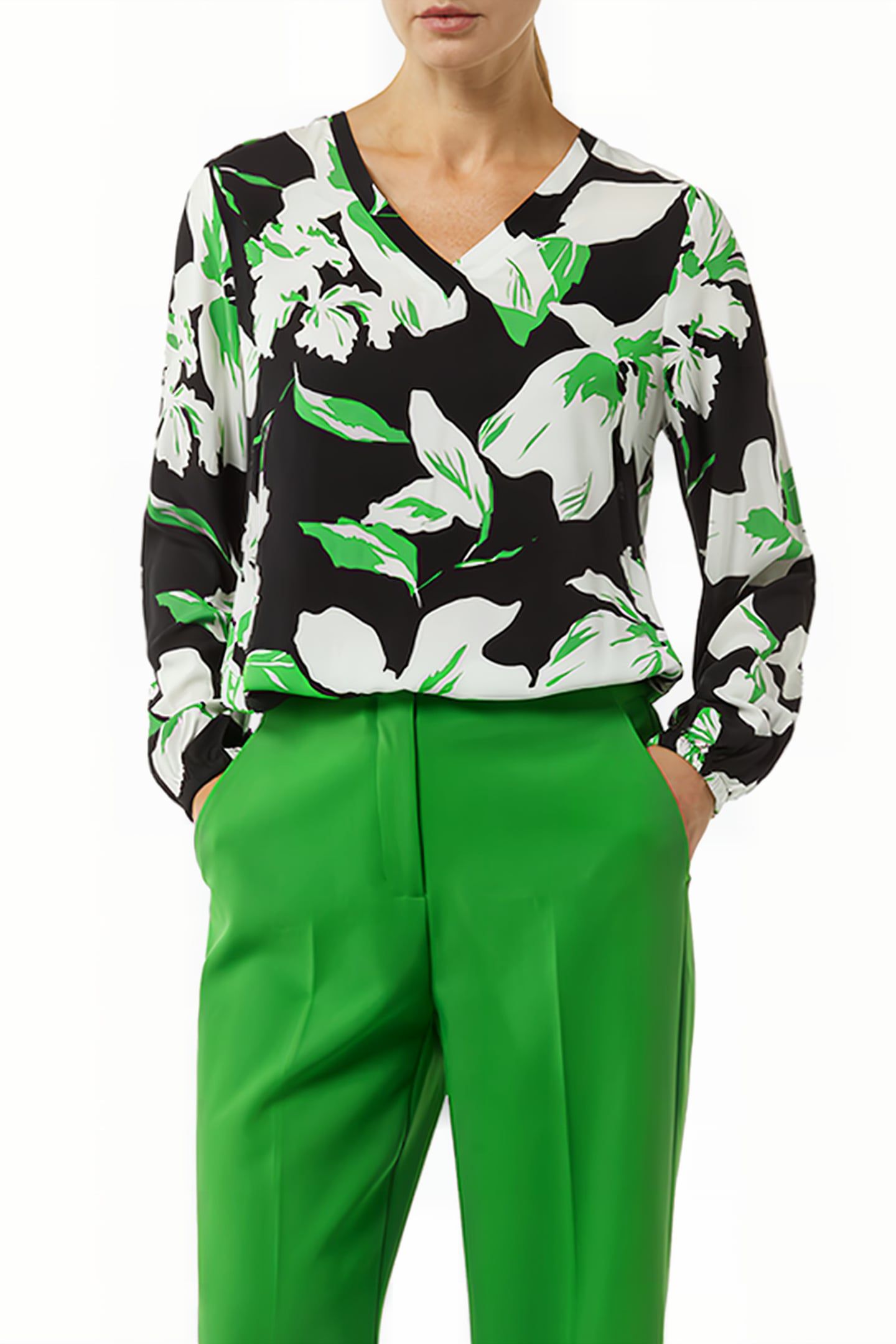 COMMA BLOUSES BLACK 1
