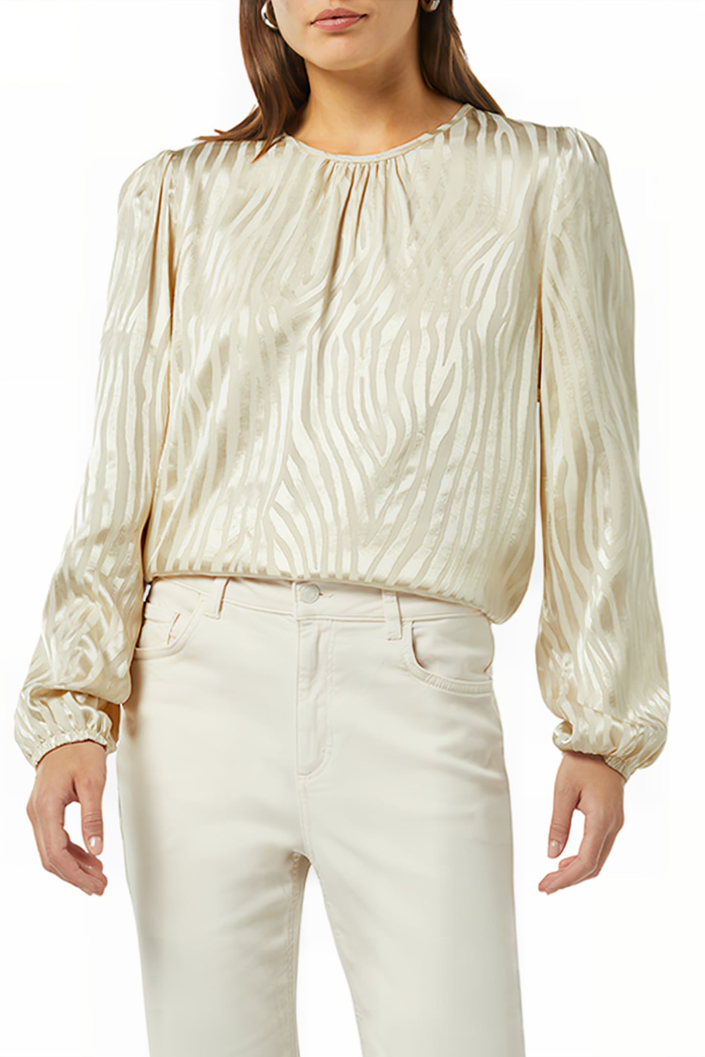 COMMA BLOUSES BEIGE 1