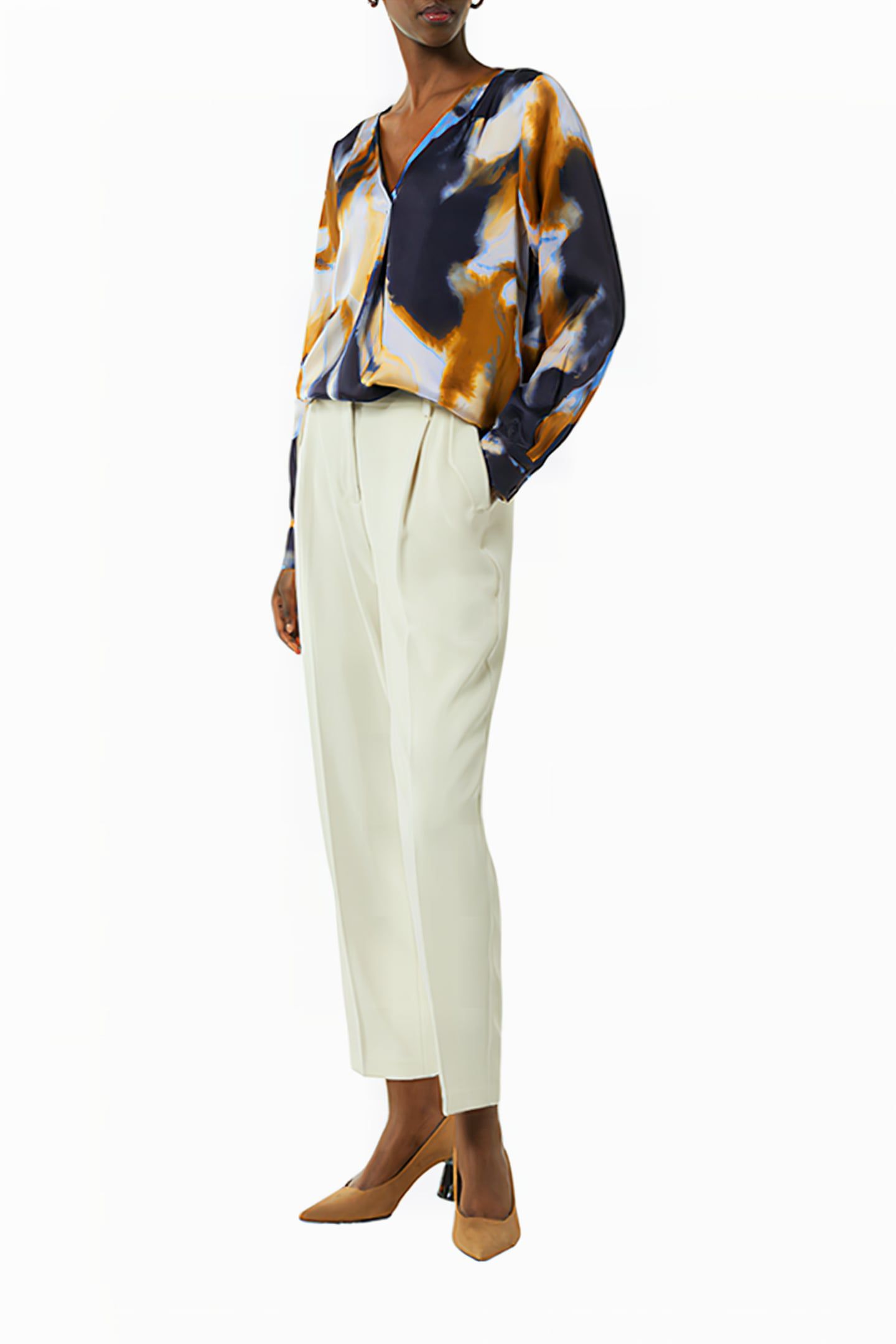 COMMA BLOUSES BLUE 2