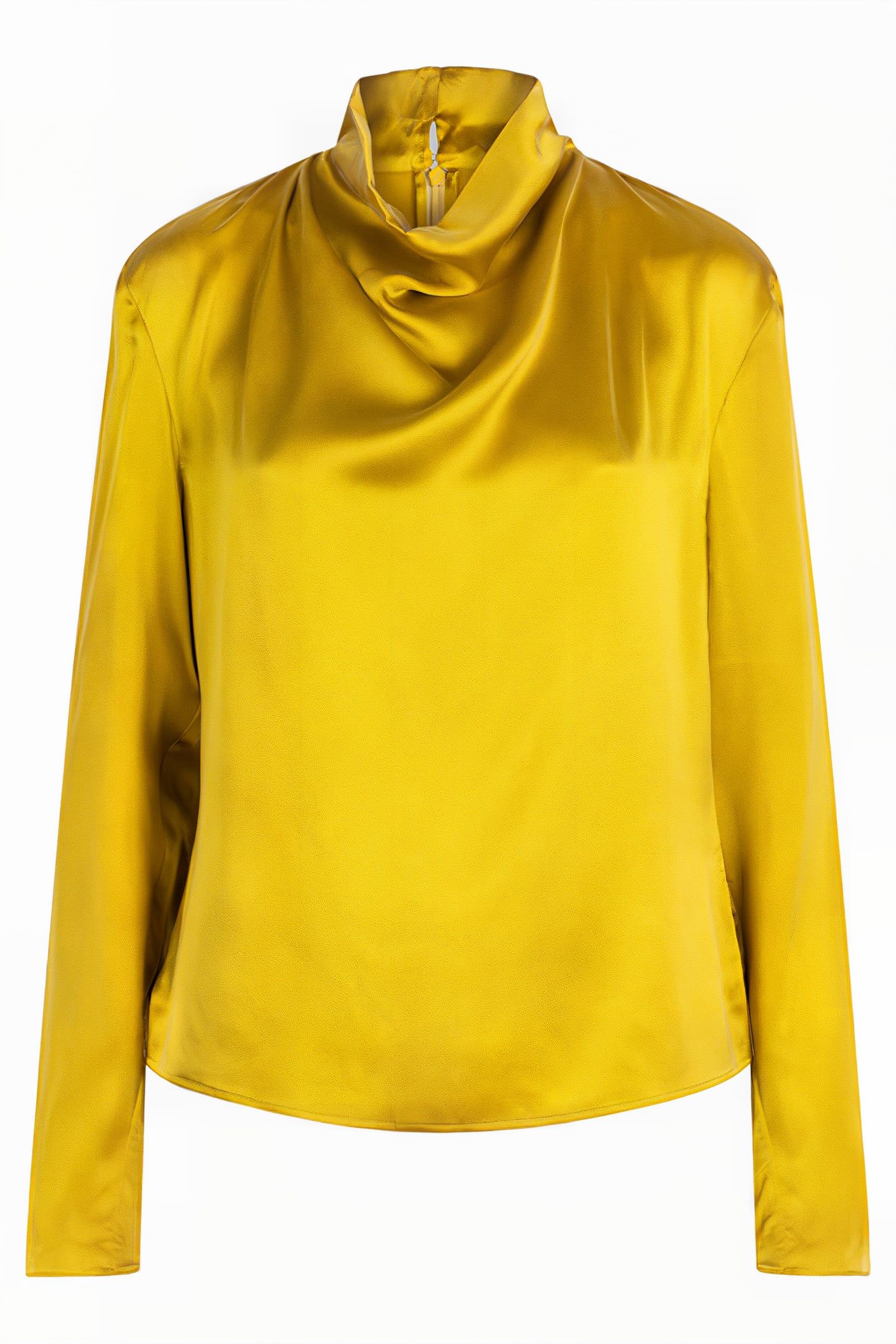 IPSUM SILK DRAPEY TOP GOLDEN GINGER 4