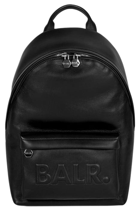balr leather backpack UNISEX BT LEATHER PETITE BACKPACK BLACK | Online Outlet
