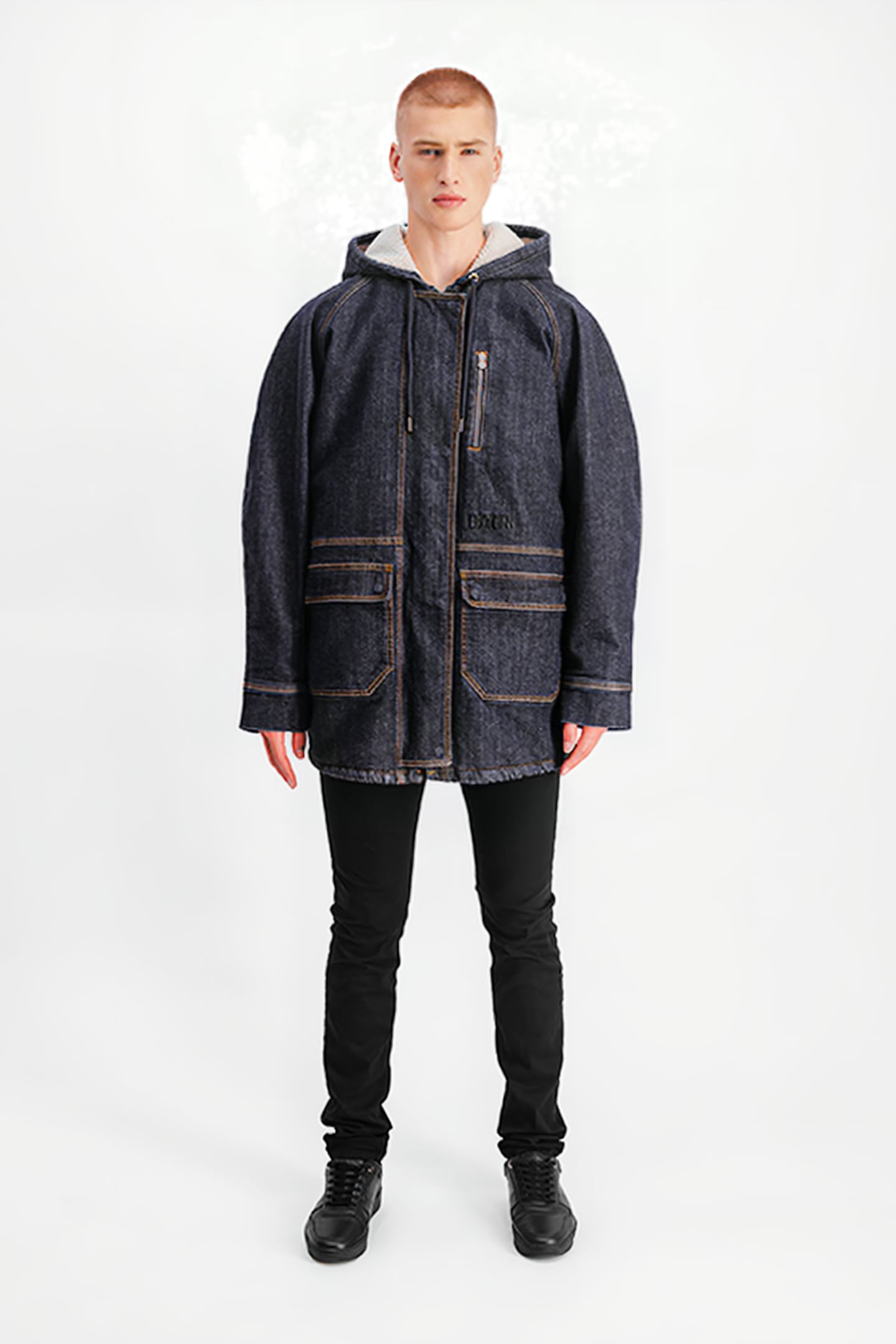 KEVIN LOOSE RAW UNISEX DENIM JACKET RAW 1