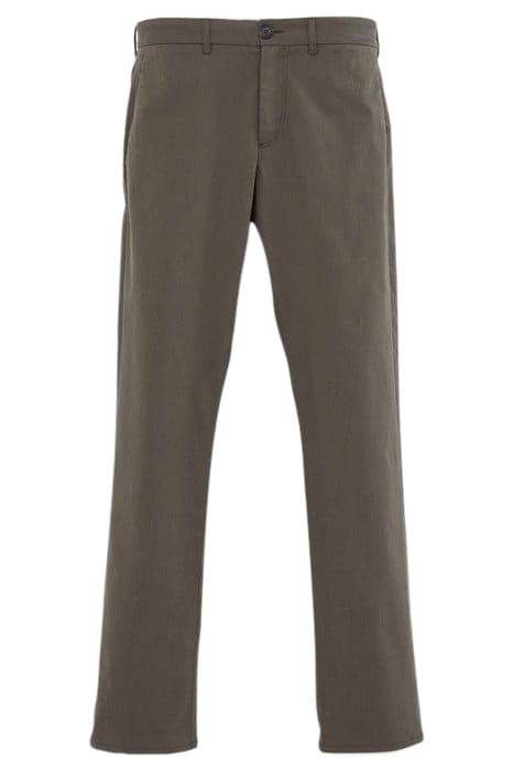 KHAKI UPCYCLED REGULAR CHINOS 5