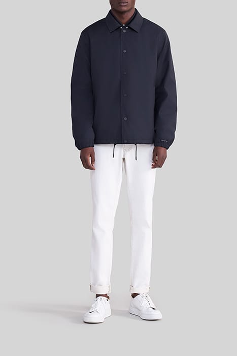 NAVY DOUBLE-COLLAR WATERPROOF BREATHABLE JACKET 3