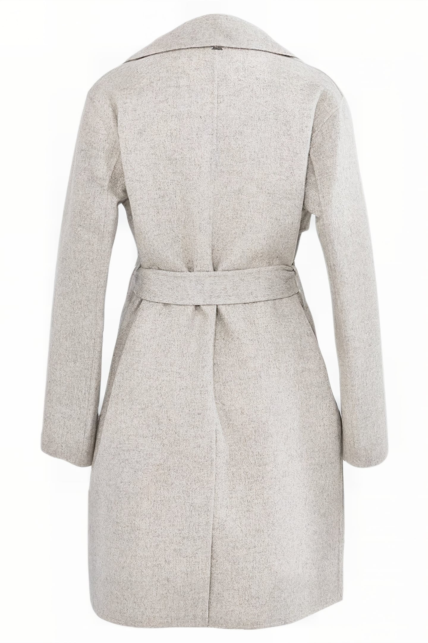 LIGHT TAUPE TRENCH COAT 5