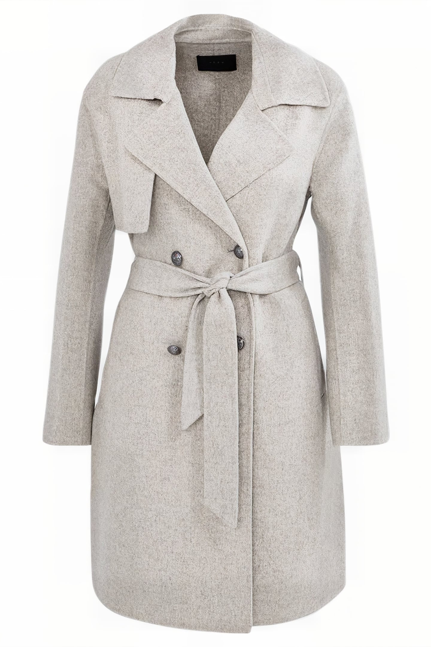 LIGHT TAUPE TRENCH COAT 4