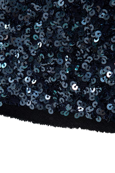 BLUE EMBROIDERED REVERSIBLE SEQUIN FRONT/BACK TOP 6
