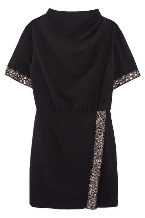 BLACK BEAD AND SEQUIN DRESS 5