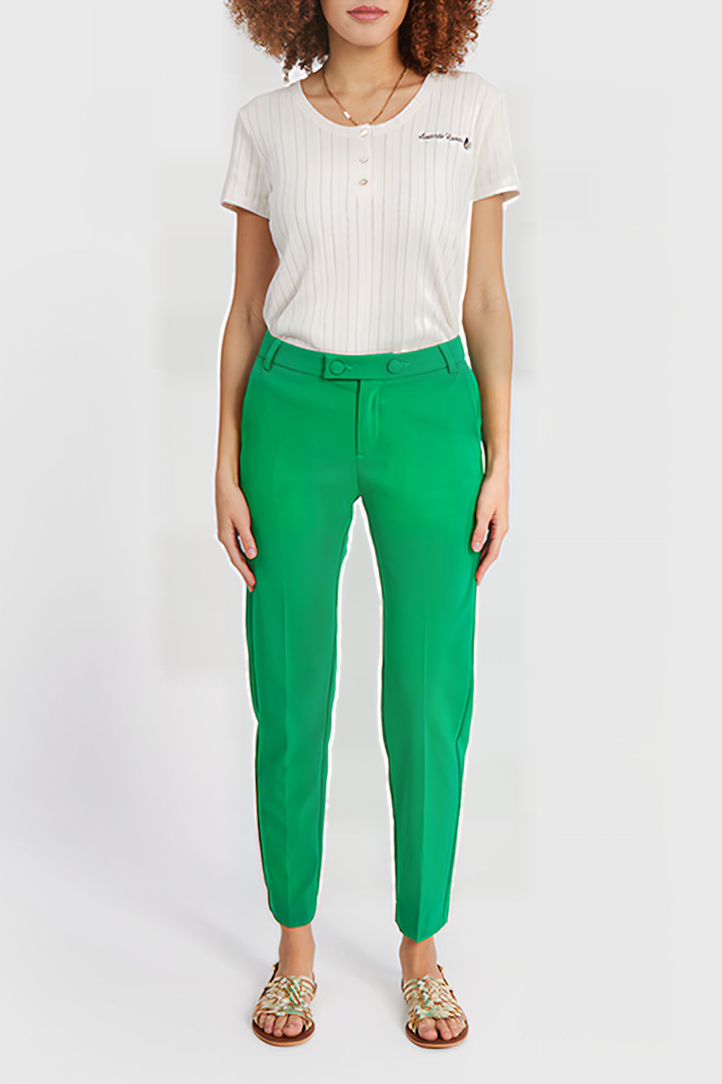 MEADOW GREEN SUIT TROUSERS 3