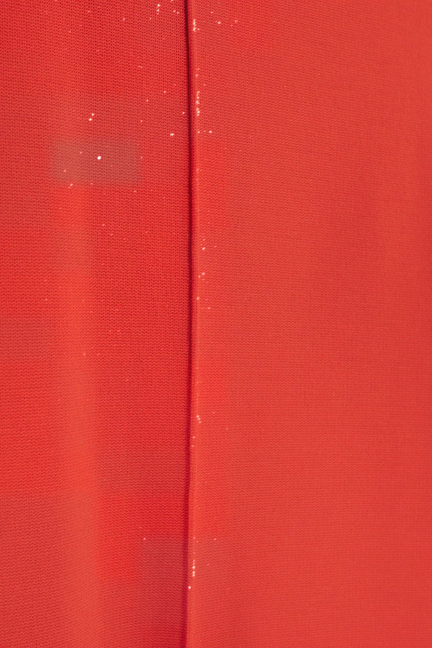 CRIMSON RED MILANO KNIT TREGGINGS 8