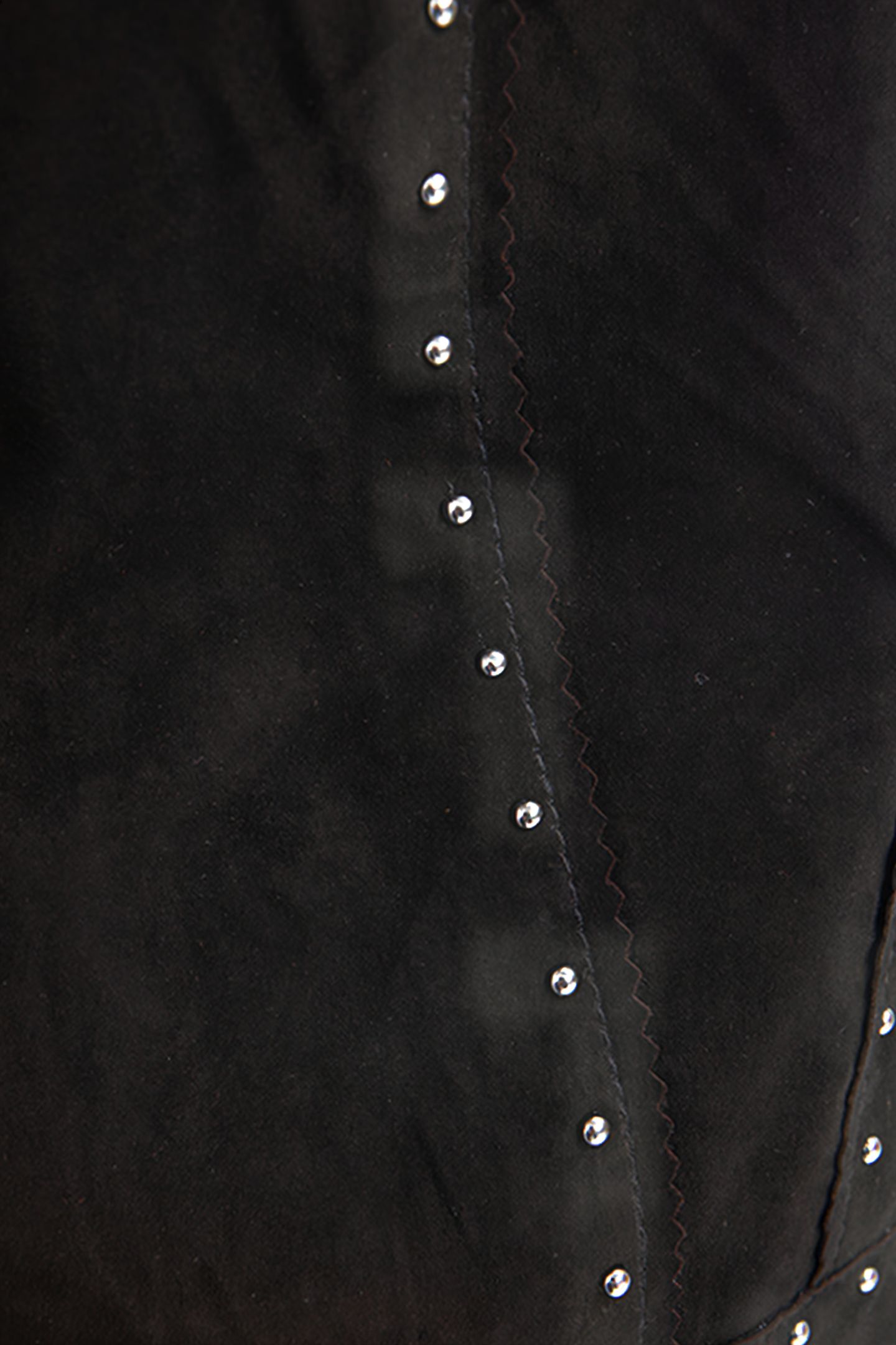 BLACK SUEDE STUDDED JACKET 9
