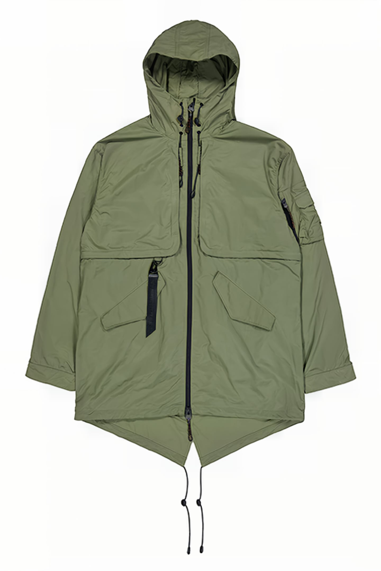 UTILITY FISHTAIL JACKET UV SAGE-GREEN 3