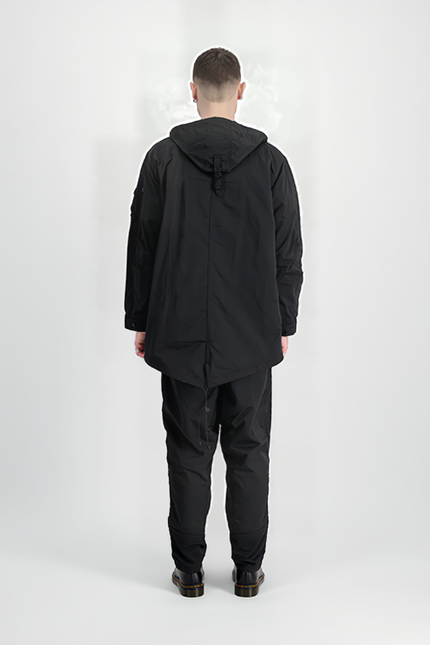 UTILITY FISHTAIL JACKET UV BLACK 2