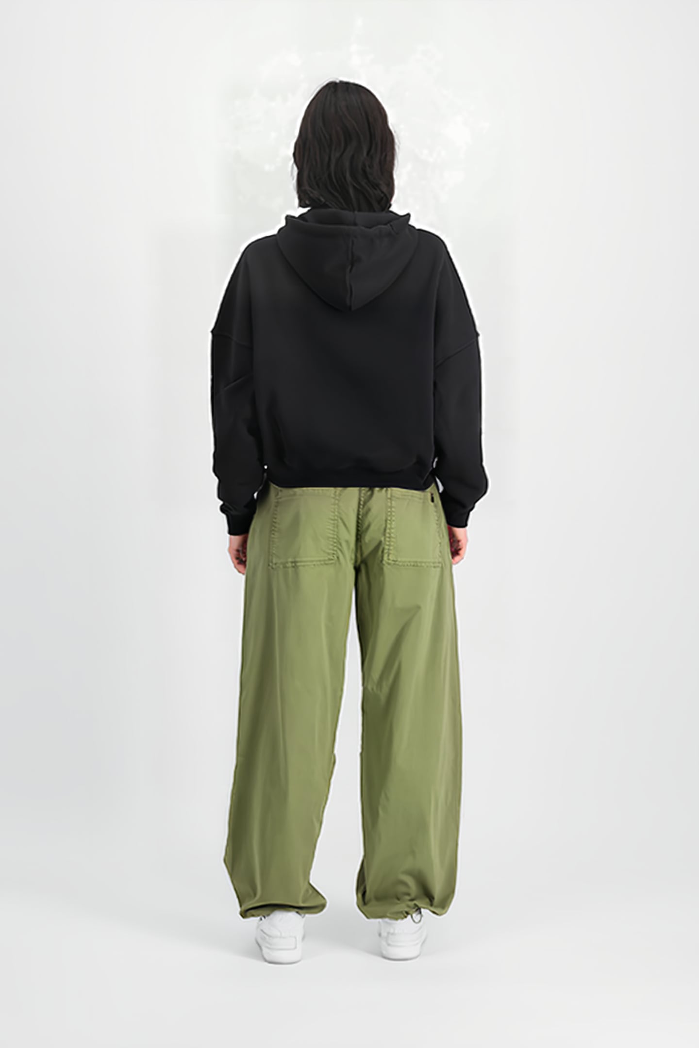 ALPHA ESSENTIALS RL HOODIE BLACK 2