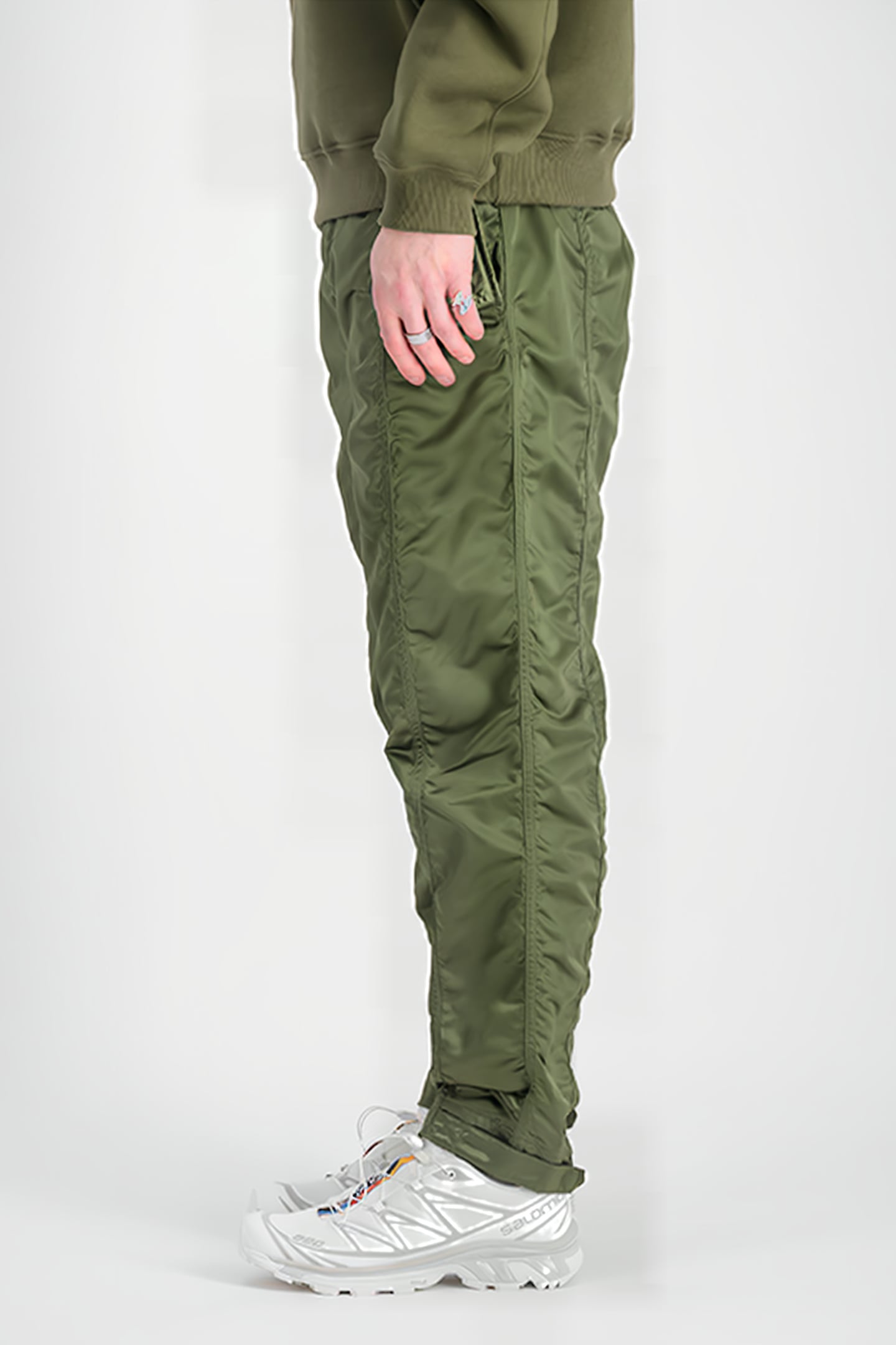 NYLON PANT UV SAGE-GREEN 6