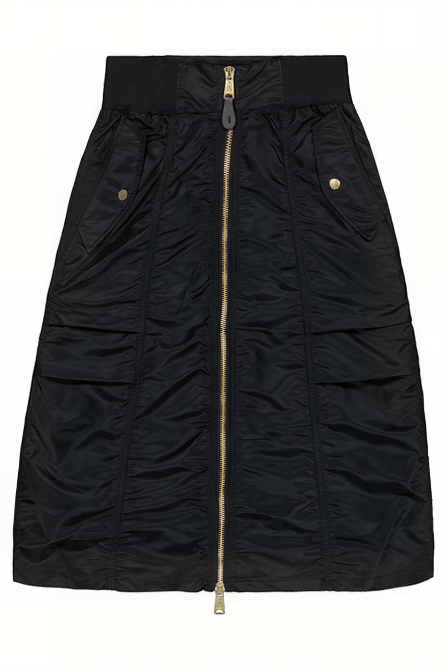 MA-1 MIDI SKIRT BLACK 5