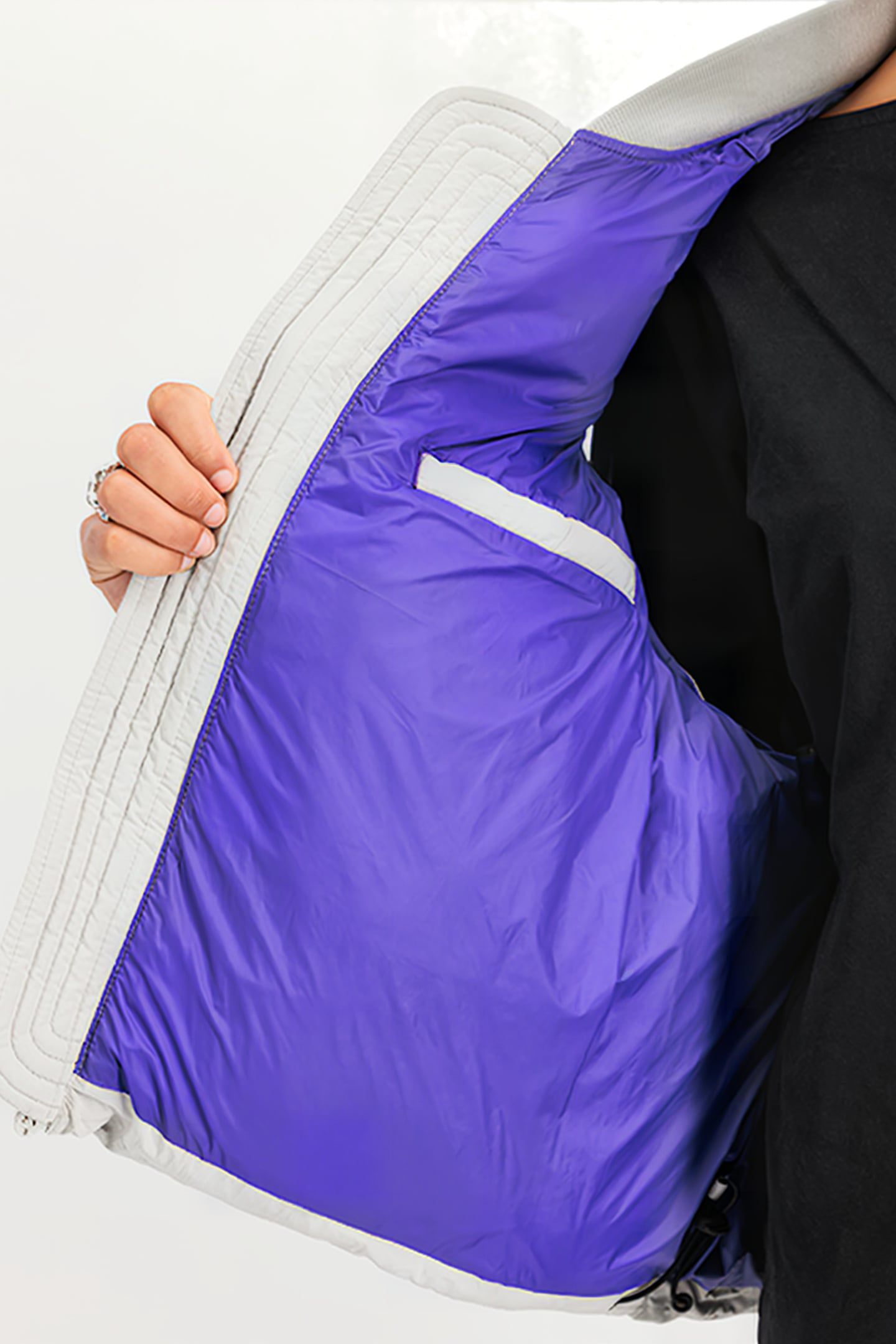 MA-1 PUFFER VEST UV PASTEL GREY 5