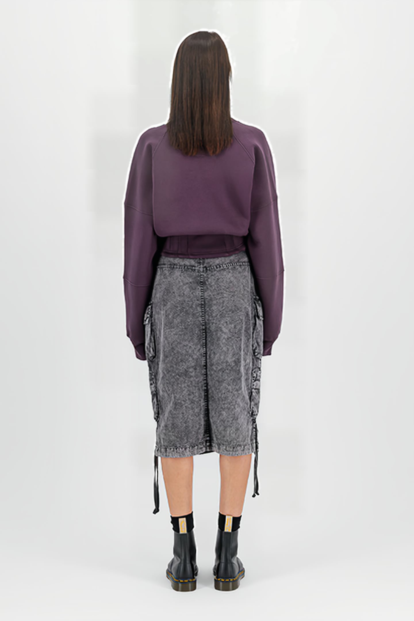 WAISTED SWEATER PLUM 4