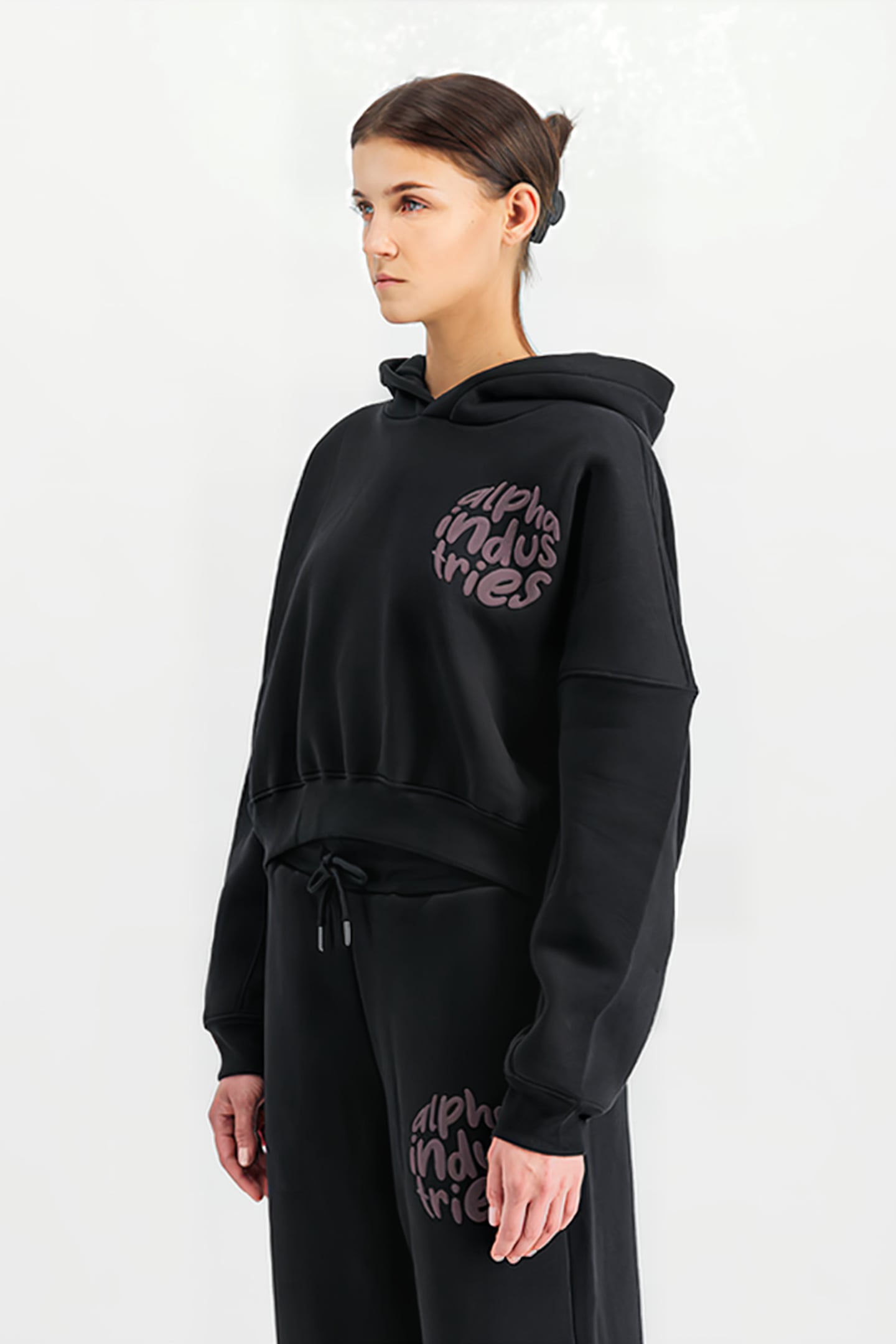 LOGO HOODIE BLACK 5