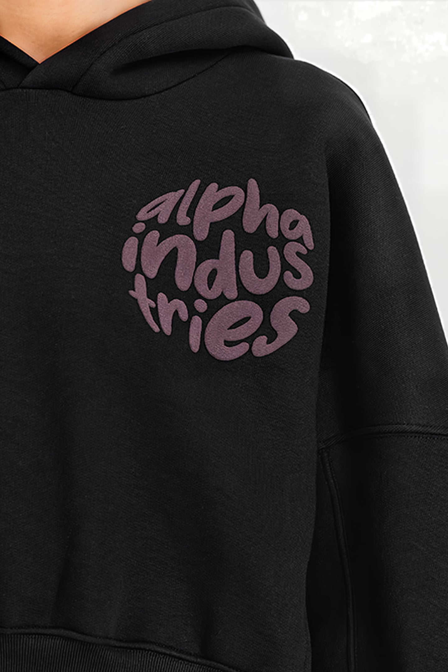 LOGO HOODIE BLACK 7