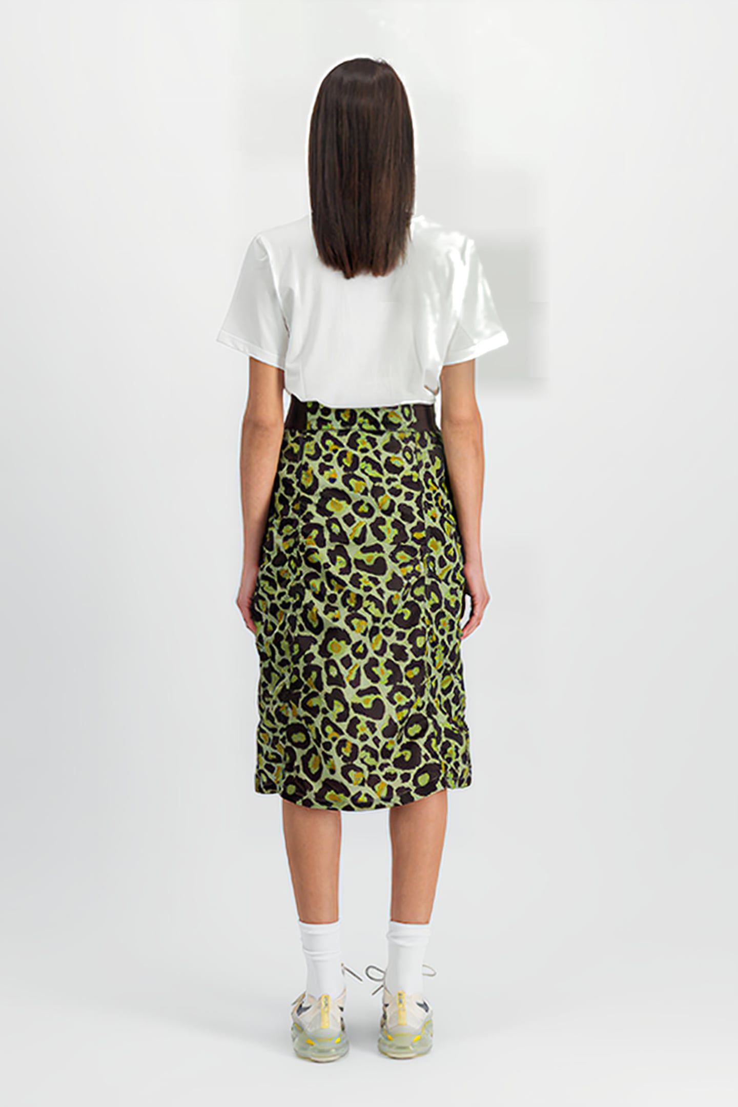 MA-1 MIDI SKIRT CAMO OLIVE LEO CAMO 4