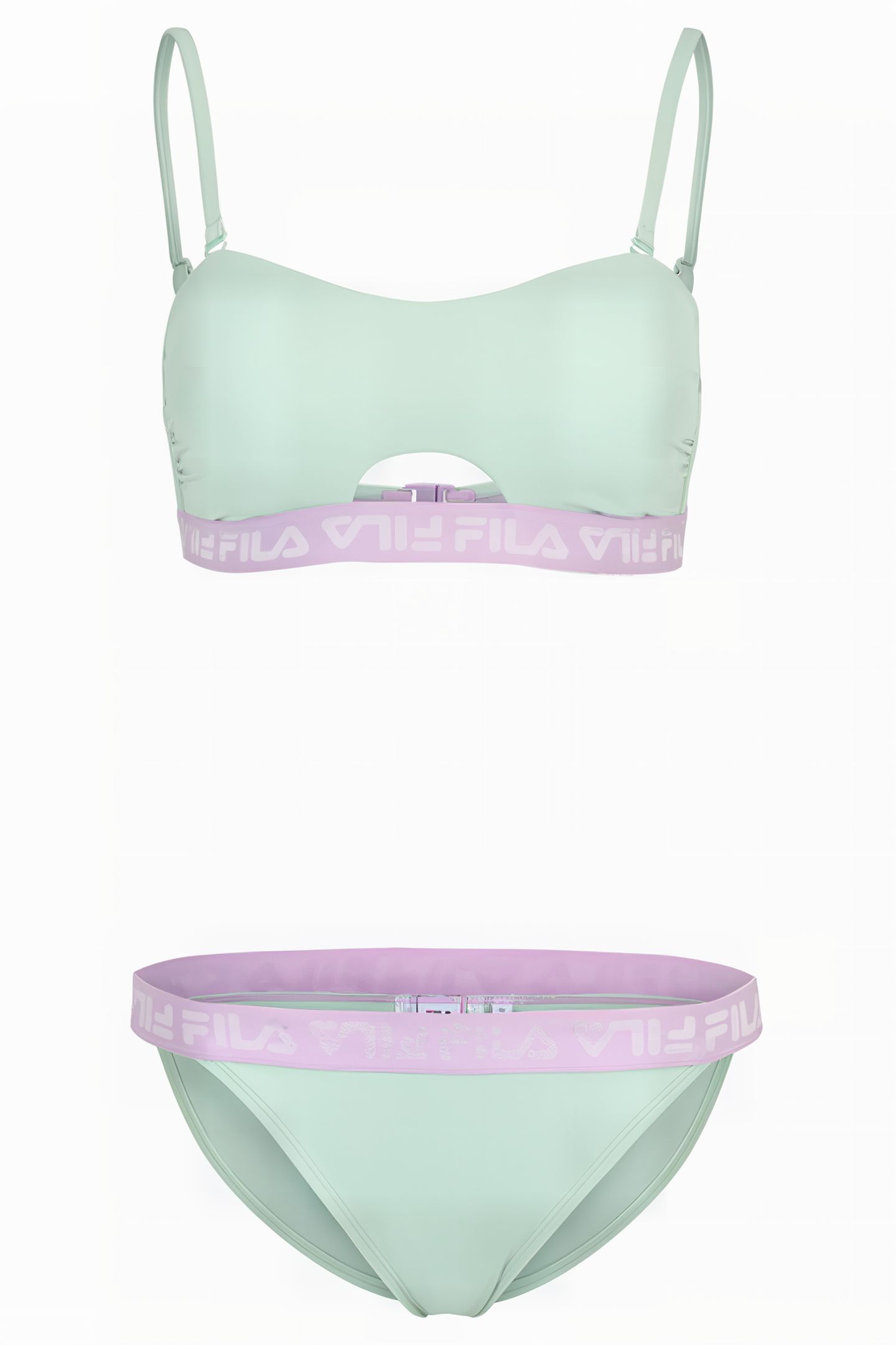 SANMING BANDEAU BIKINI SILT GREEN 4
