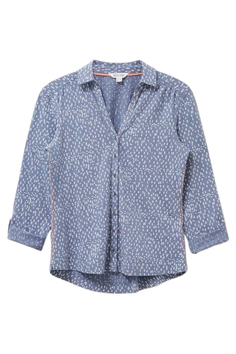 ANNIE JERSEY SHIRT GREY PRINT 3