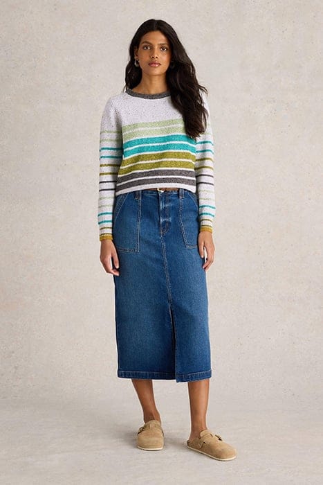 TALIA NEP JUMPER NATURAL MULTI 1