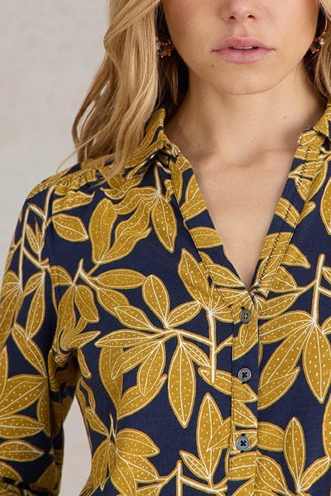 ANNIE JERSEY SHIRT NAVY PRINT 6